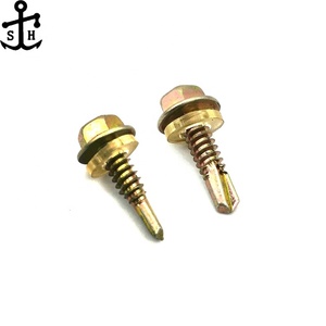 OEM ODM DIN7504K UNI8117 cabeza de brida <span class=keywords><strong>hexagonal</strong></span> <span class=keywords><strong>autoperforante</strong></span> techos Tek tornillos arandela de goma EPDM ST2.9 ST6.3 tamaños #8 #12 pulgadas - Product Image 6