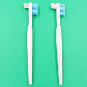Cheap China Wholesale 2 Head Dental Storage Denture Toothbrush Denture Brush