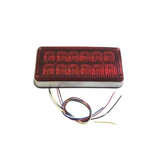 Nouvelle lumière périmétrique rectangulaire LED pour <span class=keywords><strong>ambulance</strong></span> de 7 pouces brevetée avec fonction synchronisée et asynchrone - Product Image 1