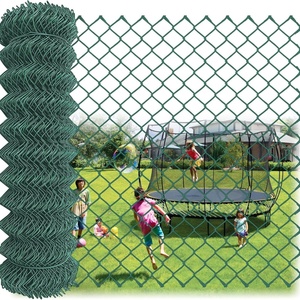 Clôture de bordure de route, barrière de pente ferroviaire, grillage à mailles losangées électrogalvanisé, robuste, pour la protection des routes de ranch - Product Image 1