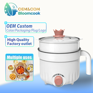 Bloomcook 2025, contrôle mécanique OEM, solaire et gaz, mini-casserole électrique portable antiadhésive contrôlée par application - Product Image 6