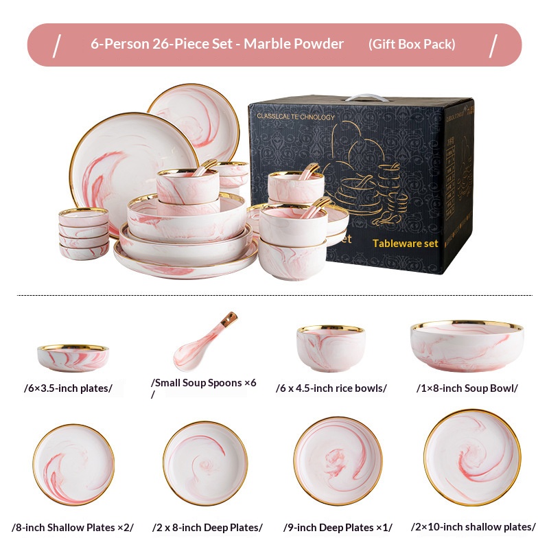 6-Person 26-Piece Gift Set Box