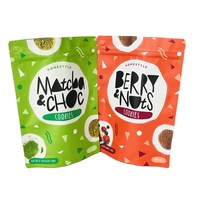 Sachets d'emballage en plastique personnalisés de qualité alimentaire, pochettes verticales pour compléments et snacks