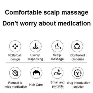 ซื้อหนึ่งแถมหนึ่ง หวีนวดหนังศีรษะแบบพกพาขนาดเล็ก แปรงนวดสำหรับทาออยล์บำรุงเส้นผม - Product Image 3