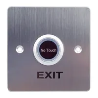 SMQT Touchless anti-virus anti-infection access control Infrared Switch door release button with LED light