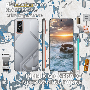 Smartphone <span class=keywords><strong>Infinix</strong></span> GT30 Pro 5G, fréquence de rafraîchissement 120 Hz, processeur octa-core, <span class=keywords><strong>appareil</strong></span> <span class=keywords><strong>photo</strong></span> 108 MP, 512 Go, batterie 6000 mAh, écran OLED 2K, téléphone de jeu - Product Image 2
