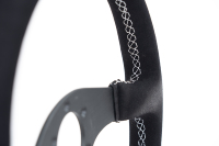 Volant de course personnalisé de type rond 345 mm en plastique et Alcantara, antidérapant, pour drift, pour PC Sim Racing, pièces de rechange