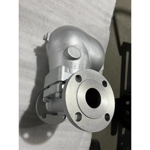 ตัวดักไอน้ำแบบก้านโยกสแตนเลส F8 แบบใช้งานด้วยมือ สำหรับระบบ HVAC - Product Image 1