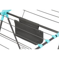 Vente en gros de étendoir à vêtements à 2 niveaux X Wing intérieur extérieur pliable étendoir à vêtements support pour manteau étendoir à vêtements avec pinces à chaussettes
