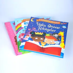 OEM 디자인 매력적인 어린이 소리 말하기 음악 보드 다채로운 인쇄 이야기 책