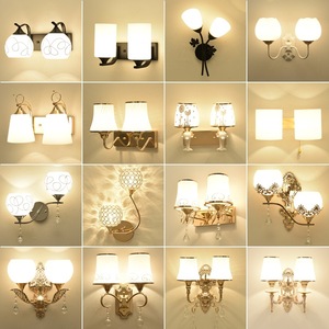 LED <b>Wall</b> Lamp AC85-265V Warm White Bed Room Bedside Living Room Interior <b>Wall</b> Lamp Gold Black Indoor <b>Wall</b> <b>Light</b> - Product Image 2