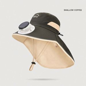 Sombreros de Verano con Ventilador Solar para Niños, Protección Solar, Sombrero de Pescador para Niños con Ventilador Refrigerante - Product Image 4