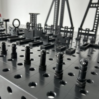 Table de travail de soudage 3D D28 pour atelier de fabrication, sans alimentation électrique, surface à grande planité pour un positionnement précis du soudage