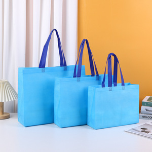 Logotipo personalizado Precio al por mayor barato Bolsa de compras no tejida Embalaje de ropa Bolsas no tejidas Tela no tejida desechable para bolsas - Product Image 5