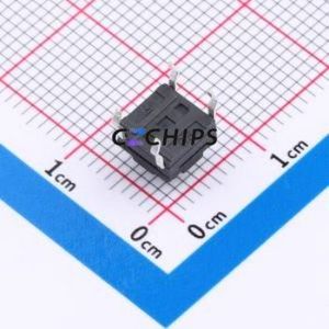 TC-1806DR-5.0H-250 Tactile Switch Through hole Component (THT),6x6mm Switch Through Hole 6mm 6mm 5mm - Product Image 2