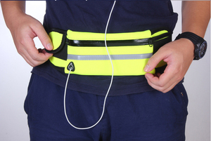 Approvisionnement d'usine <span class=keywords><strong>moins</strong></span> <span class=keywords><strong>cher</strong></span> unisexe voyage argent ceinture ceinture de course étanche fitness taille sac - Product Image 6