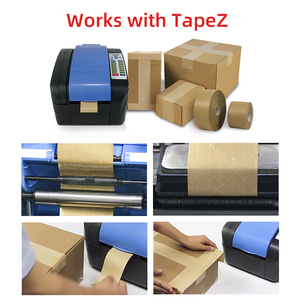 Reinforced Gummed Paper <b>Tape</b> 65kg Load Water Activated Fiberglass <b>Tape</b> for Heavy <b>Box</b> Sealing - Product Image 5