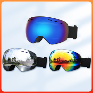 Ski Goggles Double Layer Anti Fog Tpu <b>Frameless</b> For Adults Outdoor Skiing - Product Image 2