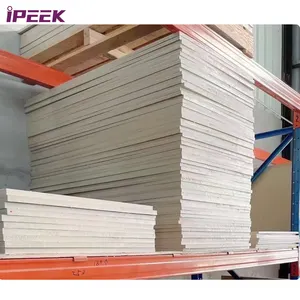 IPEEK – panneau plastique à Surface plate et soignée, épaisseur 2mm, 3mm, 4mm, feuille PEEK pour pièces de machines de Construction