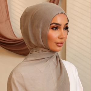 Eté Floral Modesty Color Blocking Imprimé Modal Hijab Écharpe Long Doux Tissé Châle Musulman Femmes Usage Quotidien Châle Traditionnel - Product Image 2