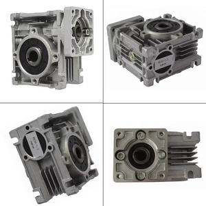 SUMTOR 감속기 RV30 웜 기어박스 Nema 23 스테퍼 모터용 수직 출력 1:40 10 30 비율 기어박스 - Product Image 4