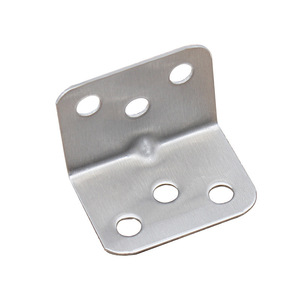 Soporte de Esquina de Acero Inoxidable 3712, Soporte de Ángulo Recto Engrosado de 6 Orificios, Herraje de Soporte para Estantes, Conectores Duraderos - Product Image 1