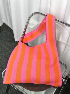 Grandi Saldi Rientro in <span class=keywords><strong>Ufficio</strong></span> <span class=keywords><strong>Borse</strong></span> Tote da <span class=keywords><strong>Donna</strong></span> alla Moda in Maglia Leggere Portatili Borsa Hobo Chic da <span class=keywords><strong>Donna</strong></span> - Product Image 4