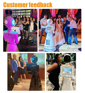 منتج جديد روبوت Roamer أضواء ، Ipad مع روبوت اتصال محمول لحدث الحفلات - Product Image 5