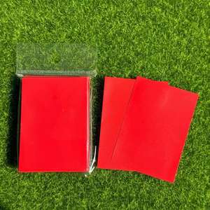 62x89mm PP TCG <b>Card</b> Sleeves Matte Finish Clear Inner for <b>Card</b> Cover <b>Protector</b> Customized Color - Product Image 1
