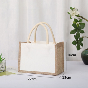 Bolsa de <span class=keywords><strong>yute</strong></span> de tela de <span class=keywords><strong>lino</strong></span> de proveedor al por mayor, bolsa de compras de <span class=keywords><strong>yute</strong></span> para mujer, bolsas de <span class=keywords><strong>yute</strong></span> - Product Image 2