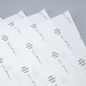 Caadhy individualisierte personalisierte Kleidung-Verpackungsbögen 50 × 70 weißes Seidenpapier-Paillettenpapier