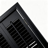 Volets de fenêtre à réduction de bruit à isolation thermique bi-pli pour stores de fenêtres de chambre à coucher produit de stores et de volets
