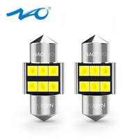 Lampe automobile NAO 12V 31Mm 36Mm 39Mm, éclairage de lecture, dôme, frein, plaque d'immatriculation, éclairage intérieur de voiture, ampoule LED, LED C5W Canbus C10W W5W LED