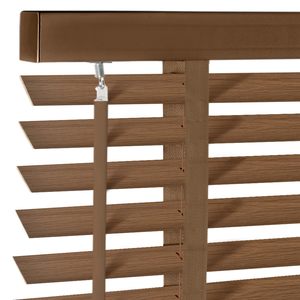 Stores en bois massif sans fil pour fenêtre intérieure, stores occultants horizontaux en bois véritable, faciles à installer pour <span class=keywords><strong>la</strong></span> <span class=keywords><strong>maison</strong></span> - Product Image 1