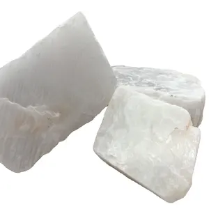 Barite Fabbrica Miniera Proprietario BaSO4 minerale 96% Bianco Barytes Grumi