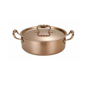 Luxury 304 Stainless Steel 3-Layer Hot Pot Nature Color Stock/Kitchen <b>Cookware</b> <b>Set</b> with Glass Lid for Soup Home Use - Product Image 1