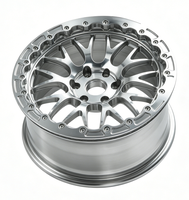 Jantes forgées Beadlock personnalisées de 16, 17, 18, 20, 22 pouces 5x120, polies, pour course de dragster, pour Chevrolet Corvette C8
