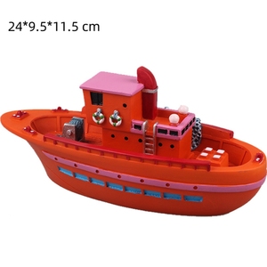 Vente en gros 24cm Résine Bateau Méditerranée Grand Bateau de Croisière Aquarium Décoration Maison Aménagement Paysager Accessoires Modèle Bateau Artisanat - Product Image 6