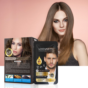 Không Có PPD Không Amoniac 100% Màu Xám Bảo Hiểm Tự Nhiên Dark Brown Nhanh Chết Cho Tóc Râu Râu Màu Tóc Dầu Gội - Product Image 2