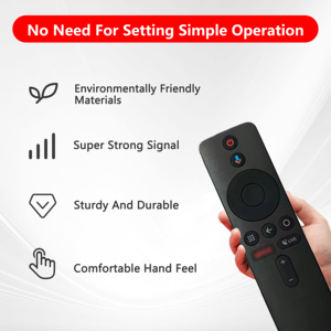 Paquete de caja de PVC de versión global nueva de la nueva versión de la <span class=keywords><strong>TV</strong></span> inteligente, control remoto BT con teclas negras, para Xiaomi MI Box S, Mi, 2000, 2000 - Product Image 4