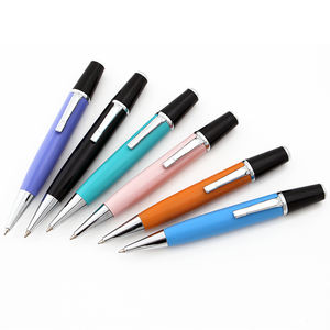 Stylo à bille en métal en gros pour usine avec logo personnalisé pour l'école - Product Image 1