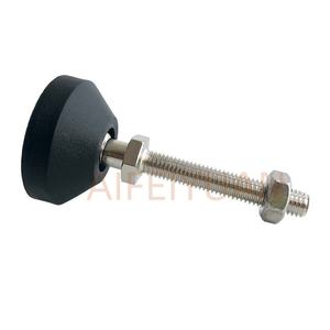 D50 pieds de nivellement robustes <span class=keywords><strong>jambes</strong></span> de meubles réglables établi de Table en acier inoxydable <span class=keywords><strong>jambes</strong></span> pivotantes filetées en Nylon - Product Image 2