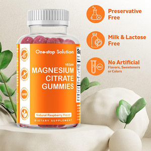 600mg que sirve vitaminas complejas minerales gomitas de magnesio con 400mg glicinato de magnesio L-treonato que sirve como suplemento diario - Product Image 2