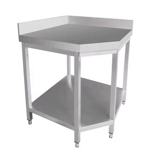 <span class=keywords><strong>Mesa</strong></span> Esquinera <span class=keywords><strong>Multiusos</strong></span> de Acero Inoxidable, <span class=keywords><strong>Mesa</strong></span> de Trabajo de <span class=keywords><strong>Cocina</strong></span>, <span class=keywords><strong>Mesa</strong></span> Esquinera Pequeña para <span class=keywords><strong>Cocina</strong></span> - Product Image 4