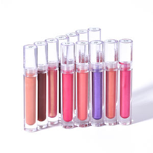 Fai il tuo nessuno appiccicoso smalto per labbra liquido opaco rossetto Logo lucidalabbra 80 colori impermeabile minerale su misura per il trucco delle labbra - Product Image 1