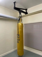 Produits à avantage concurrentiel Sac de frappe lourd Support de montage pour la boxe Support de boxe en acier avec espace de remplissage pour l'eau/le sable Gain de place