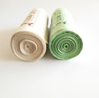 Chine Sac poubelle biodégradable compostable scellé en étoile Taille personnalisable pour la farine et l'alimentation Shandong Fabricants