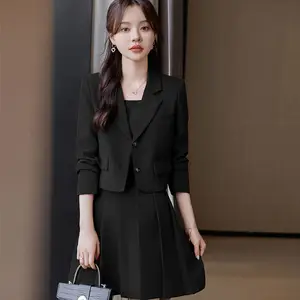 Fashion High Quality Blazer Women's Business Suit Women's Office Skirt Set office wear for women