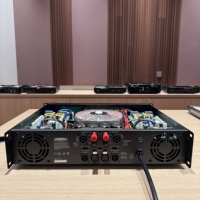 Amplificateur de puissance Audio professionnel à 2 canaux 8 Ohms 2*1100W système de son amplificateur haute puissance utilisé pour les haut-parleurs Line Array