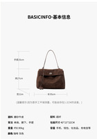 Nouveau Sac Fourre-tout Urbain Élégant Simplicité Urbaine en Cuir Véritable Motif Crocodile Design Spacieux Doublure Polyester Printemps 2026
